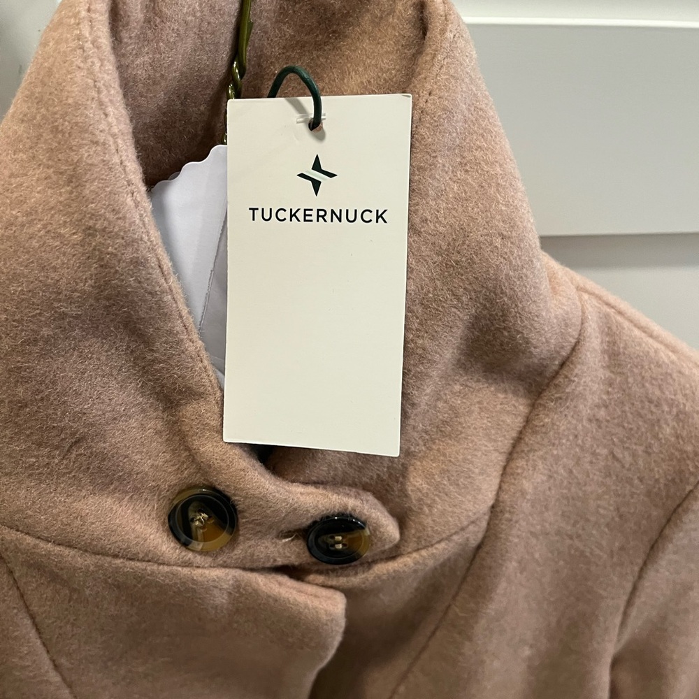 Tuckernuck Camel Emerson Wool Blend Equestrian Popover Jacket Size XXS, NWT - Picture 8 of 13